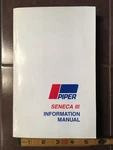 Piper Seneca Ii PA-34-200T Information Handbook Manual. Fixed Price $103.63.