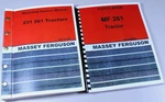 Massey Ferguson 261 Tractor Service Repair Manual Parts Catalog Overhaul Shop Bk. Fixed Price $59.97.