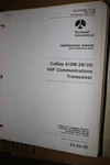 Rockwell Collins 618M-2B/2D Vhf Comm Transceiver Maintenance Manual 523-0758989-. Fixed Price $150.00.
