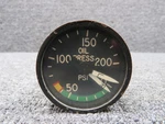 S-208-5 Learjet Dual Oil Pressure Indicator (worn, Faded Face). Fixed Price $140.00.