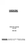 Hickok 6000A Dynamic Tube Tester Complete Manual. Fixed Price $16.99.