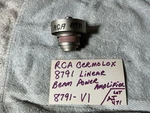 Rca 8791 Linear Beam Power Amplifier Tube Transmitting Cermolox 500 Watt Vintage. Fixed Price $89.99.