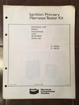 Bendix Ign. Primary Harness Tester Service/parts Instruction 11-9700, 11-9575. Fixed Price $62.20.