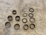 1963 Beechcraft 95-B55 T42A Baron Rudder Bushings Spacers Washers. Fixed Price $65.57.
