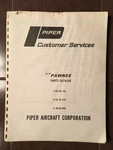 Piper Pawnee Parts Manual For PA-25-150, PA-25-235, PA-25-260. Fixed Price $107.65.