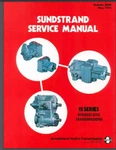 Sundstrand 15 Series Hydro Transmission Tractor Service Manual Comb Bound. Fixed Price $21.95.