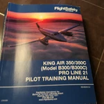 Beech 350/350C Model & B300C With Collins Pro Line 21 Pilot Training Manual. Fixed Price $228.35.