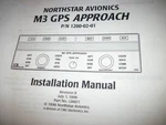 Northstar M3 Gps Approach Install Manual. Fixed Price $102.55.