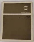 Collins 344C-1D Instrument Amplifier Overhaul Manual-original. Fixed Price $20.70.