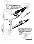 321 Page 1960 Convair Delta Dagger T.o. 1F-102A-1 Flight Manual Cd. Fixed Price $19.99.
