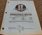 I&t Minneapolis- Moline Jet Star Three Tractor Flat Rate Manual MM-17. Fixed Price $58.04.