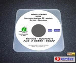 Hp 8555A Service Operating Manual Cd With Large Format Diagrams 25" X 11". Fixed Price $15.00.