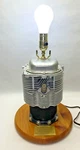 Lycoming Aircraft Engine Cylinder Lamp - Aviation Trophy 17 Tall. Fixed Price $406.24.