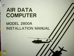 B & Instruments Air Data Computer 2800A Series Install Manual. Fixed Price $83.87.