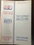 Cessna Owner's Manual TU206E Turbo Skywagon 1970. Fixed Price $19.95.