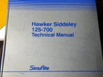Hawker Siddeley 125-700 Technical Manual. Fixed Price $228.34.