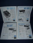 Vintage Bei Electronics Advertisement Flyer Lot Of 4 Aviation Bayside. Fixed Price $29.99.