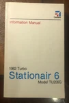 Cessna Pilot Information Manual TU206G Turbo Stationair 1982. Fixed Price $15.95.