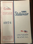 Cessna Owner's Manual TU206F Turbo Stationair 1974. Fixed Price $19.95.