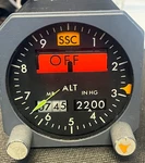Sperry Rand Barometric Altitude Indicator Pn 2594620-902. Fixed Price $399.99.