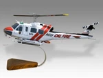 Bell UH-1H Superhuey Cal Fire Solid Mahogany Wood Handcrafted Helicopters Model. Fixed Price $292.62.