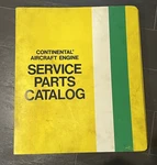 1977 Continental Aircraft Engine Service Parts Catalog TS10-520 Series. Fixed Price $74.81.