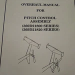 Hughes Helicopter Pitch Control 369D21800 & 369D21820 Overhaul Manual. Fixed Price $93.94.