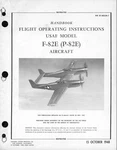 65 Page 1948 North American F-82 Twin Mustang 01-60JJA-1 Flight Manual On Cd. Fixed Price $14.99.