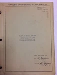 1938 Ranger 6-410-B Engine Analysis Torsional Vibrations Crankshaft & Camshaft. Fixed Price $46.00.