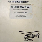 Messerschmitt-b Lkow-blohm BK-117 Helicopter Pilot's Information Manual. Fixed Price $93.55.