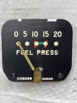 Fuel Pressure Gauge, 1508299 1508301 Model 35 Bonanza With PS5 Carb Tested!. Fixed Price $75.00.