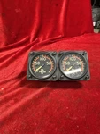 1950 1960 1970 Aviation Vintage 200 Psi Oil Pressure Gauges Hot Rat Rod Og. Fixed Price $119.90.