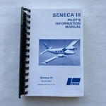 Piper PA34-220T Seneca Iii 1981 & Up Pim (761-756) Reproduction. Fixed Price $20.00.