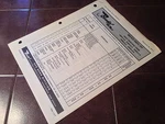 Bendix Panel 35E05-4-A, 35E05-6-A, 35E05-6-B, 35E05-6-C, 3505-6-D Parts Booklet. Fixed Price $68.52.
