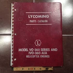Lycoming And IVO-360-A1A Engine Parts Manual. Fixed Price $91.69.
