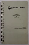 Republic Airlines DC-9-50/ DC-9-80 Airplane Sub-zone Station & Access Door Guide. Fixed Price $25.30.