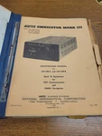 Narco Omnigator Mark Iii Maintenance Manual CN-138-A CN-138-B. Fixed Price $35.00.