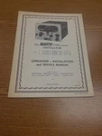 Aviation Narco VTR-1 Series "omnigator" Operation & Service Manual. Fixed Price $25.00.