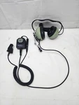 David Clark Model H7040 Behind-the-head Set, W/ 40763G-02 Adapter. Fixed Price $79.99.