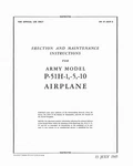408 Page '45 North American P-51 P51-H Mustang Erection Maintenance Manual Cd. Fixed Price $14.99.