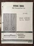 Goodyear Brake 9550377 On Twin Otter Overhaul & Parts Manual. Fixed Price $131.22.