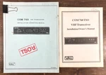Val Com 760 Tso Vhf Transceiver Installation Owners Operator Manual Lot Aircraft. Fixed Price $11.99.