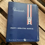 Beechcraft Sport B19 Pilot's Operating Manual 1973 X. Fixed Price $30.00.
