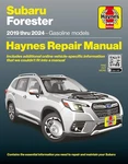 Subaru Forester 2019-2024 Haynes Repair Manual Shop Service Book. Fixed Price $49.95.
