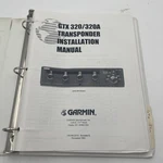 Garmin Gtx 320/320A Transponder Installation Manual. Fixed Price $27.99.