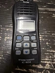 Icom IC-M34 Floating Submersible Vhf Marine Radio Transceiver Untested. Fixed Price $99.99.