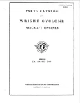 83 Page '40 Parts 851653 Catalog Wright Cyclone Engine GR-1820G-200 Manual Cd. Fixed Price $19.99.