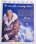 Bendix Aviation Corp Wwii Pilot Winter Flight Gear Art U Vintage Print Ad 1942. Fixed Price $28.99.