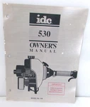 Idc Model 530 String Trimmer Owner's Manual Original Oem Paper Booklet 4/91. Fixed Price $6.99.