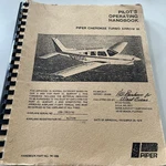 Piper PA-28R-201T Cherokee Turbo Arrow Iii Information Manual 761-636 1977-78. Fixed Price $12.99.